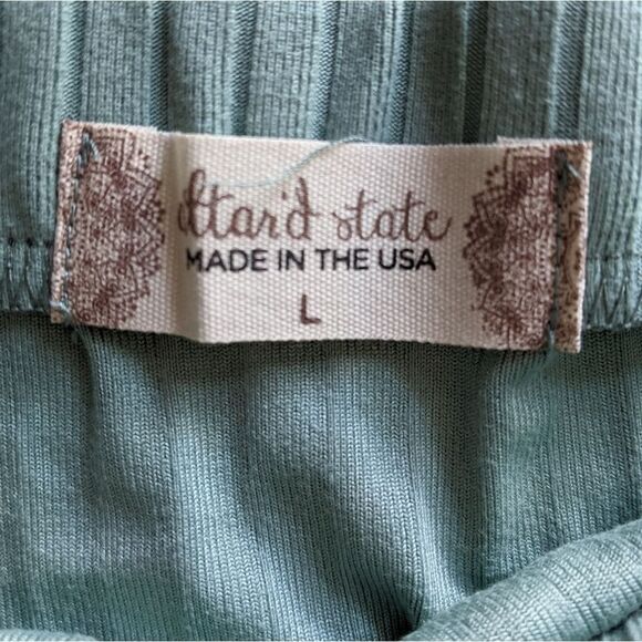 NWT Altar'd State Julius Cinched Mint Skirt Size Large - Picture 7 of 7